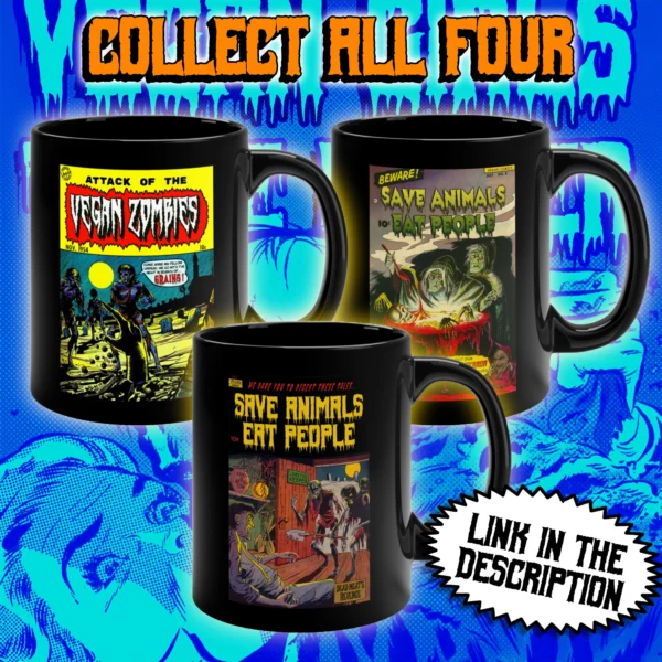 Vegan Zombie Coffee Mug Series