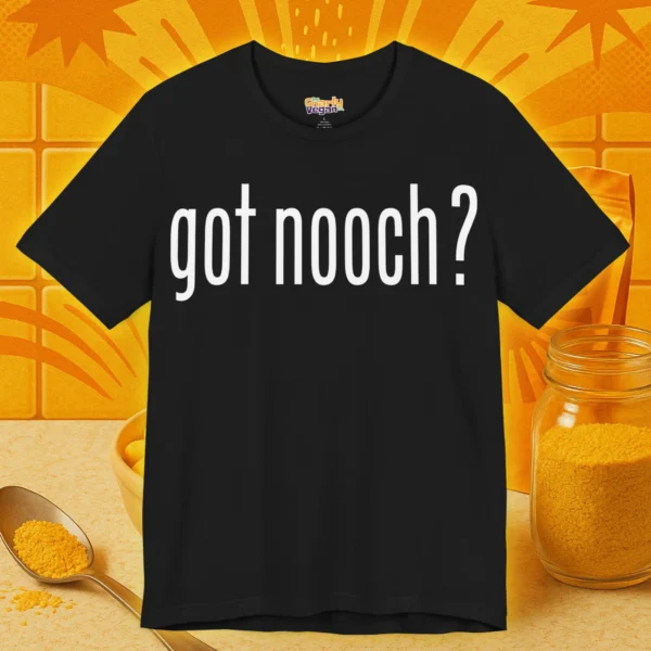 Got Nooch T-Shirt Black Mockup
