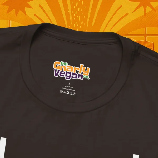 Got Nooch T-shirt Brown Neck Tag