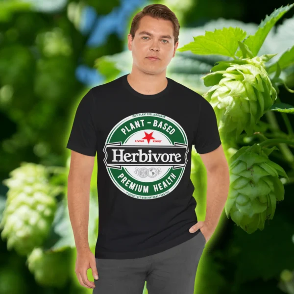 Herbivore T-Shirt Black Model
