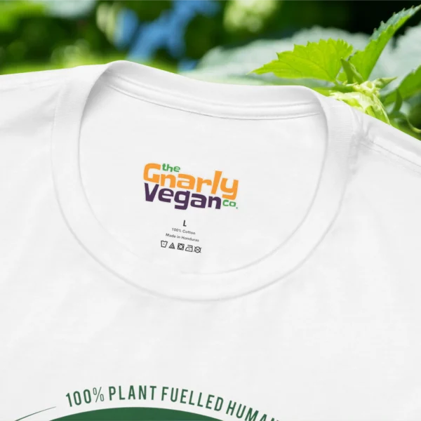 Herbivore T-Shirt White Neck Tag