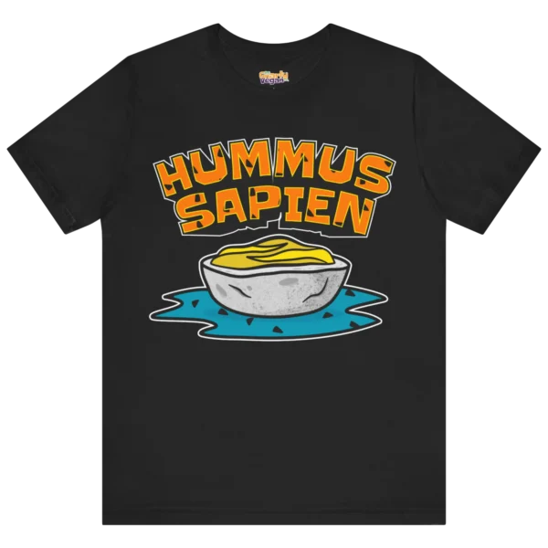 Hummus Sapien T-Shirt Black