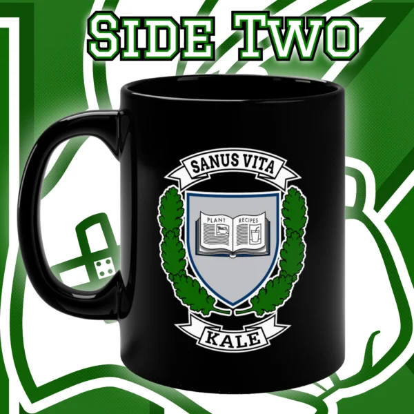 Kale University Coffee Mug 11oz Side Two