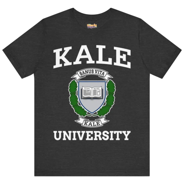 Kale University T-Shirt Dk. Grey Heather