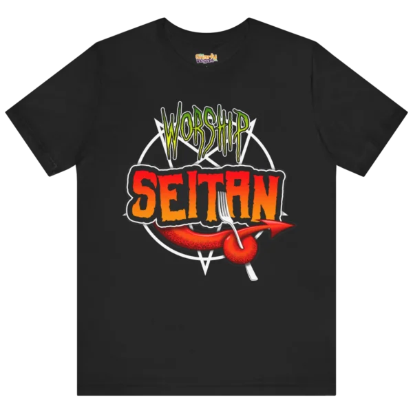 Worship Seitan T-Shirt Black